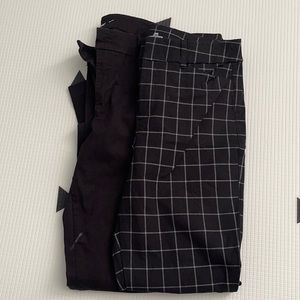 Old Navy Black Skinny and Pixie Pant Lot